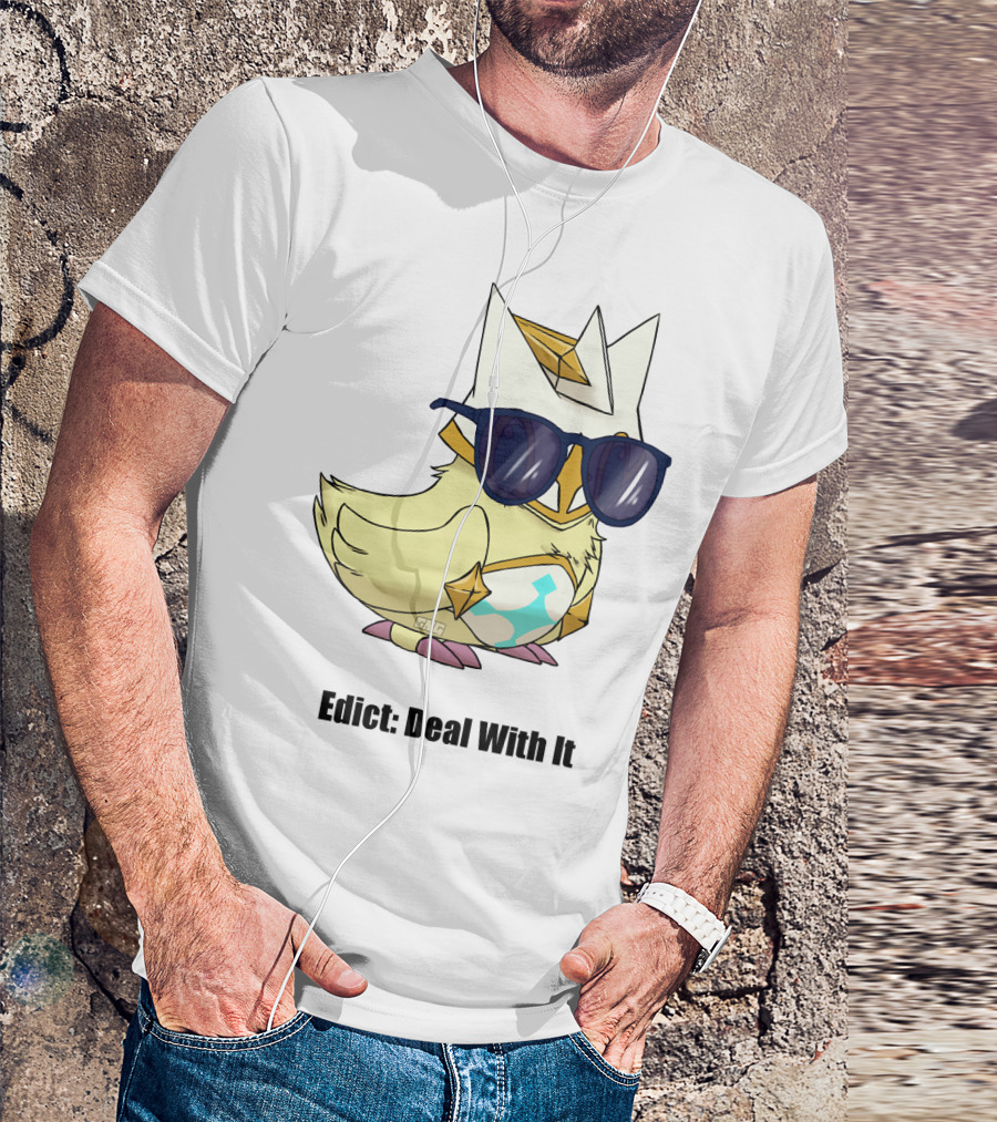 Edict Deal With It Bird Pope Wisdom T-Shirt