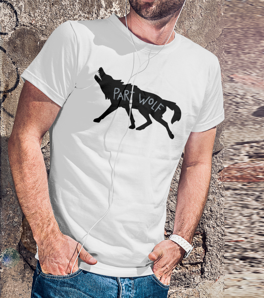 PART WOLF Howling Wolf T-Shirt