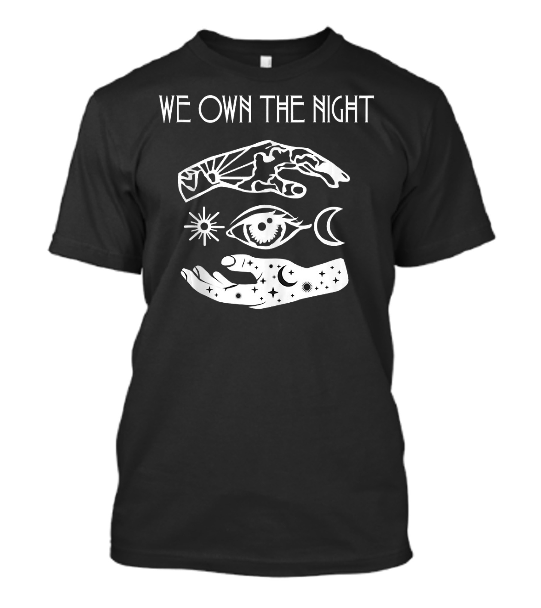 Dance Gavin We Own The Night Celestial Eye And Hands Mystical Symbolism T-Shirt