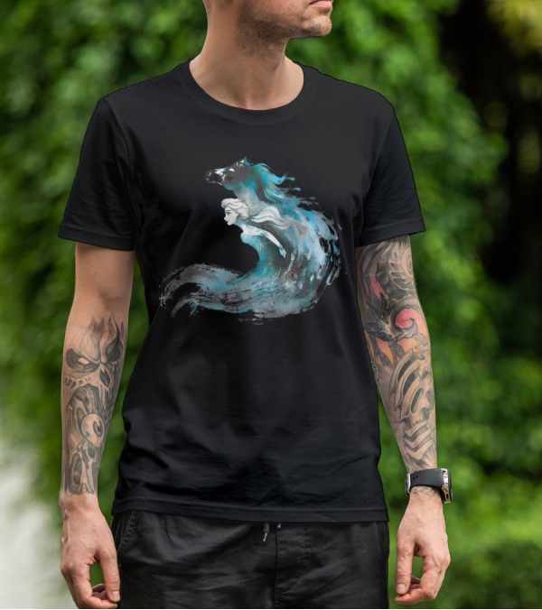 Disney Frozen 2 Elsa And The Nokk Magic Water Spirit T-Shirt