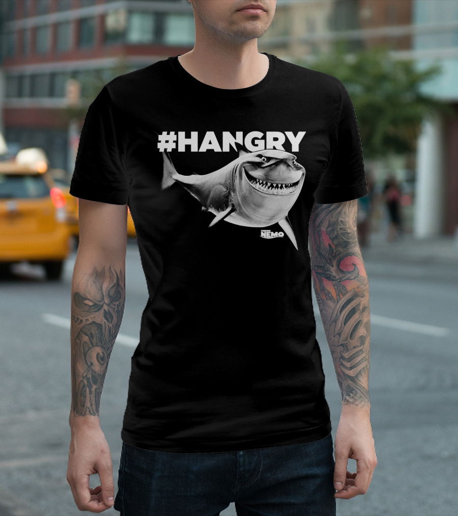 Hangry Bruce Disney Pixar Finding Nemo T-Shirt