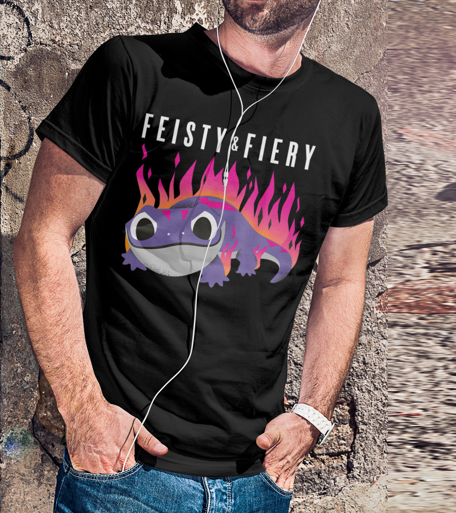 Feisty And Fiery Disney Frozen 2 Bruni Salamander T-Shirt