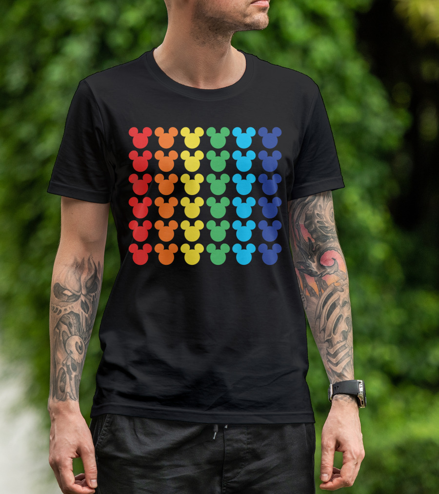 Disney Mickey Mouse Rainbow T-Shirt