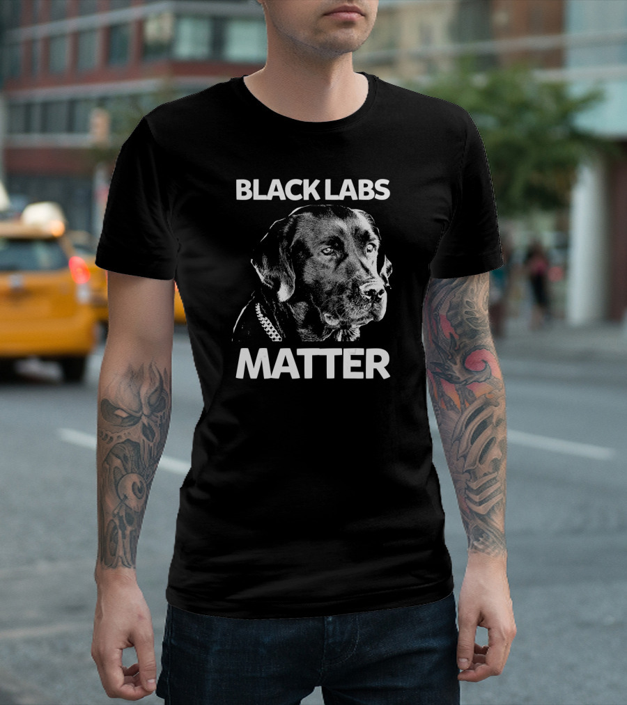 Black Labs Matter Labrador T-Shirt
