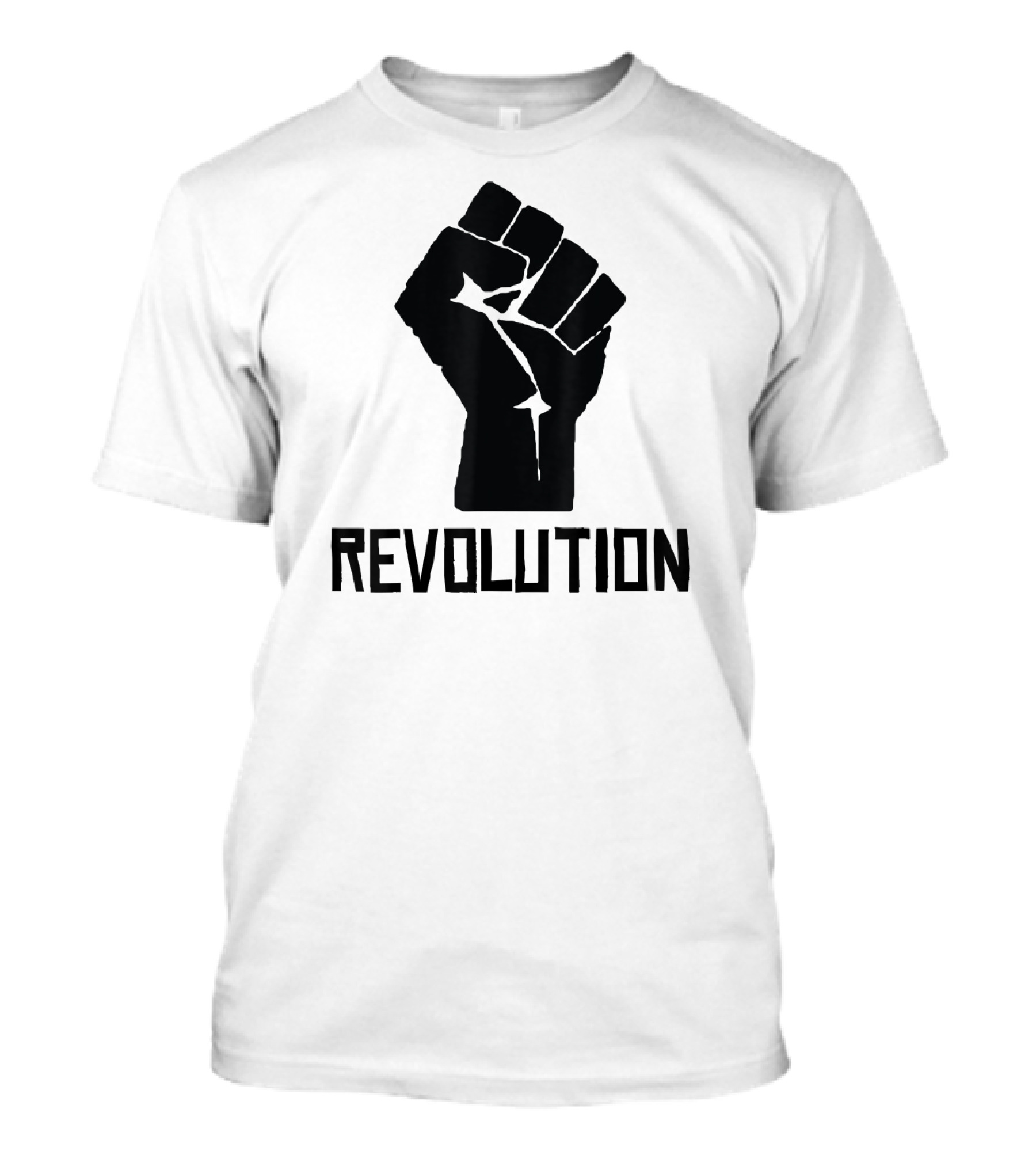 African Black Pride Political Revolution Fist T-Shirt