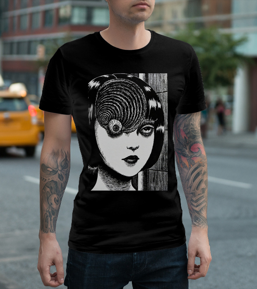 UZUMAKI Junji Ito Spiral Horror Manga T-Shirt