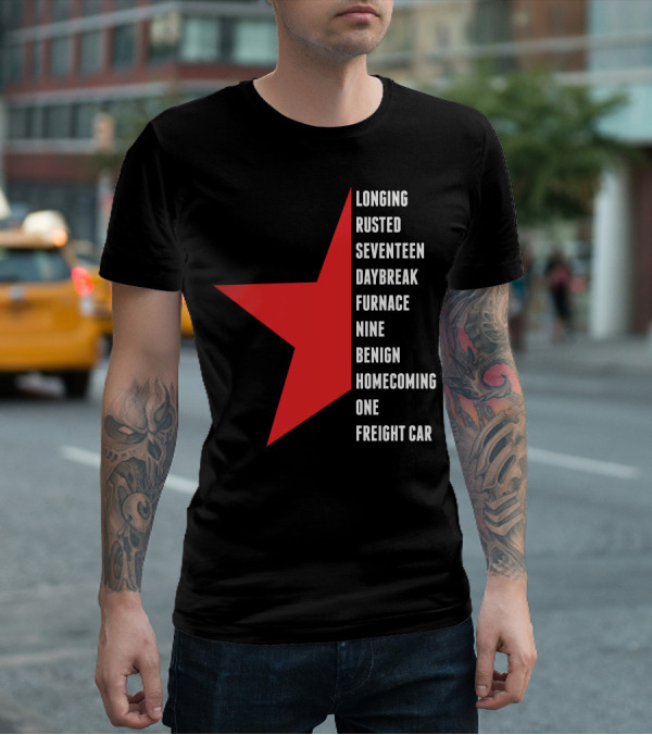 Winter Soldier Longing Rusted Seventeen Daybreak Furnace Nine Benign Homecoming One Freight Car T-Shirt