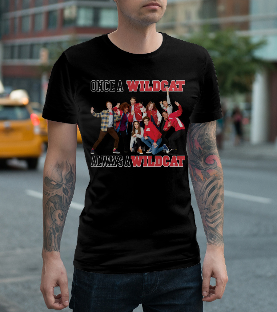 High School Musical Once a Wildcat Always a Wildcat T-Shirt