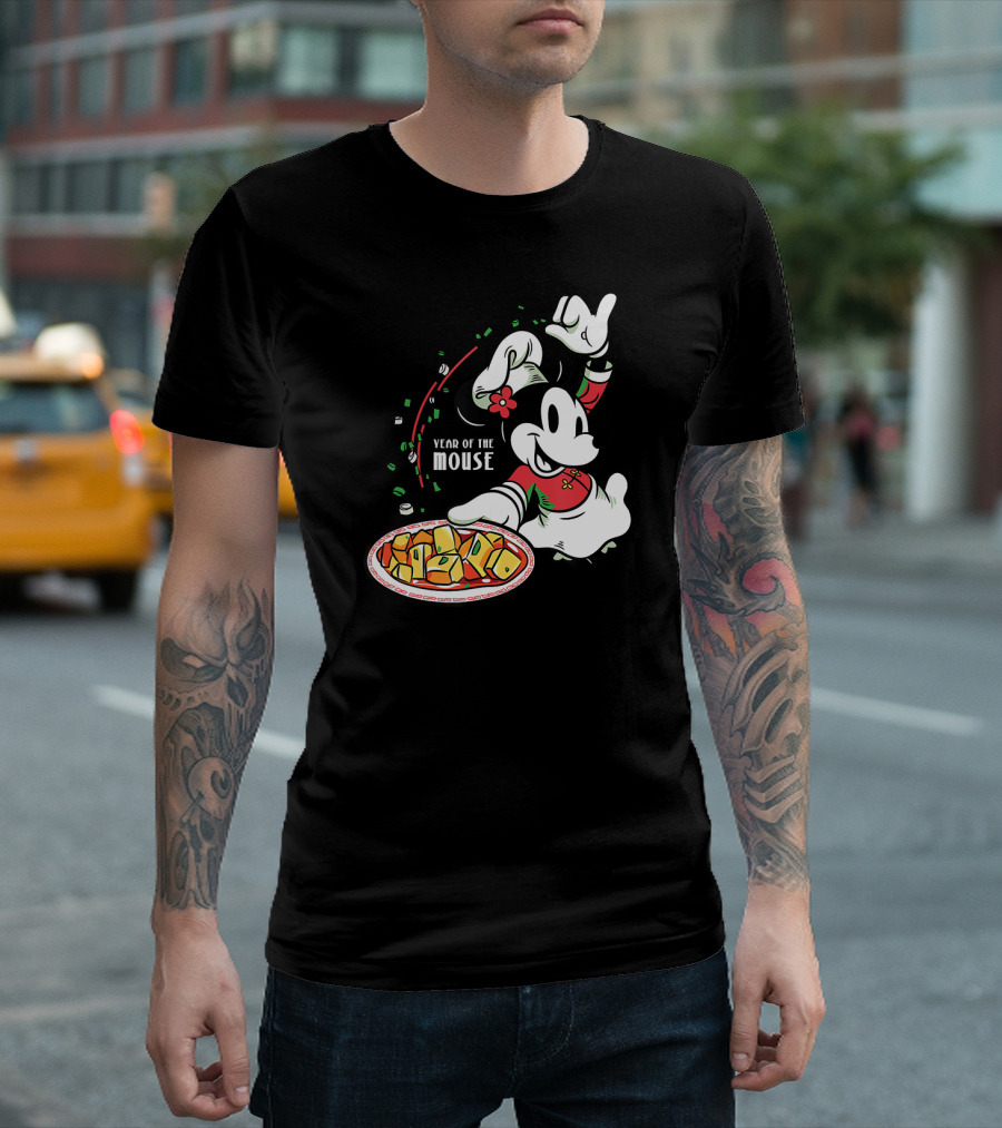 Minnie Mouse Chef Minnie Year of the Mouse Chinese New Year Year of the Mouse T-Shirt