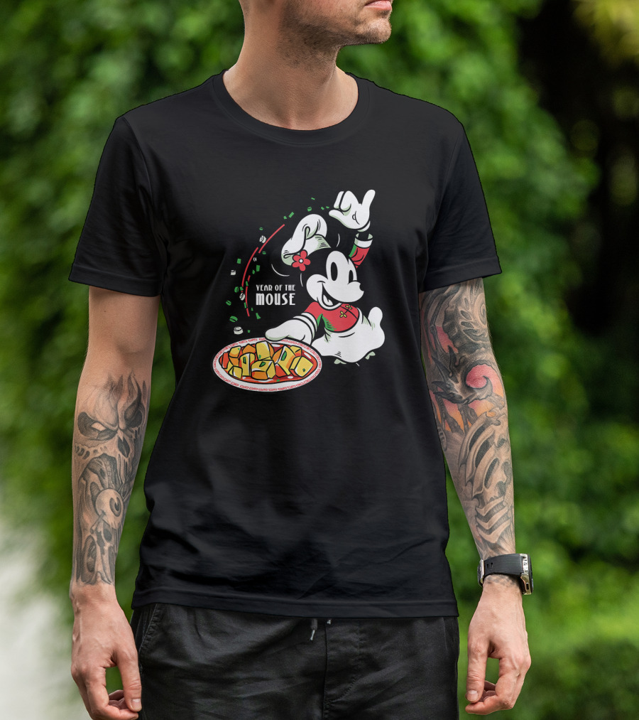 Minnie Mouse Chef Minnie Year Of The Mouse Chinese New Year Year Of The Mouse T-Shirt