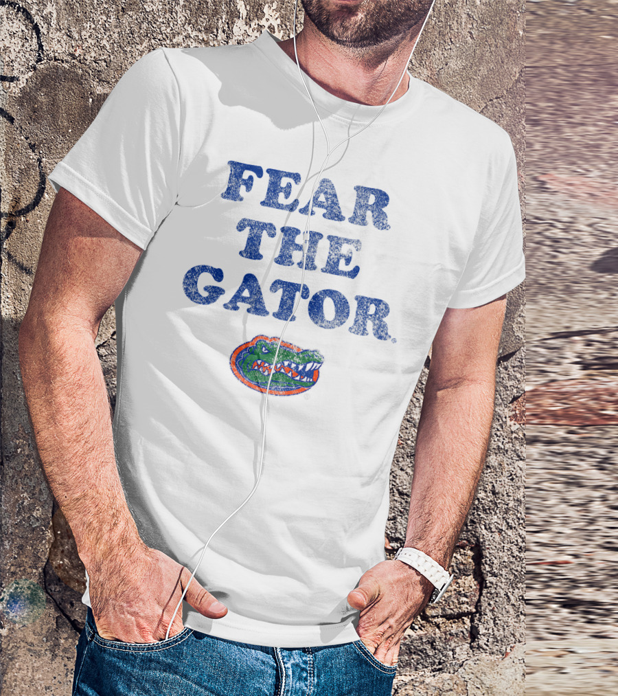 NCAA University Of Florida Fear The Gator T-Shirt