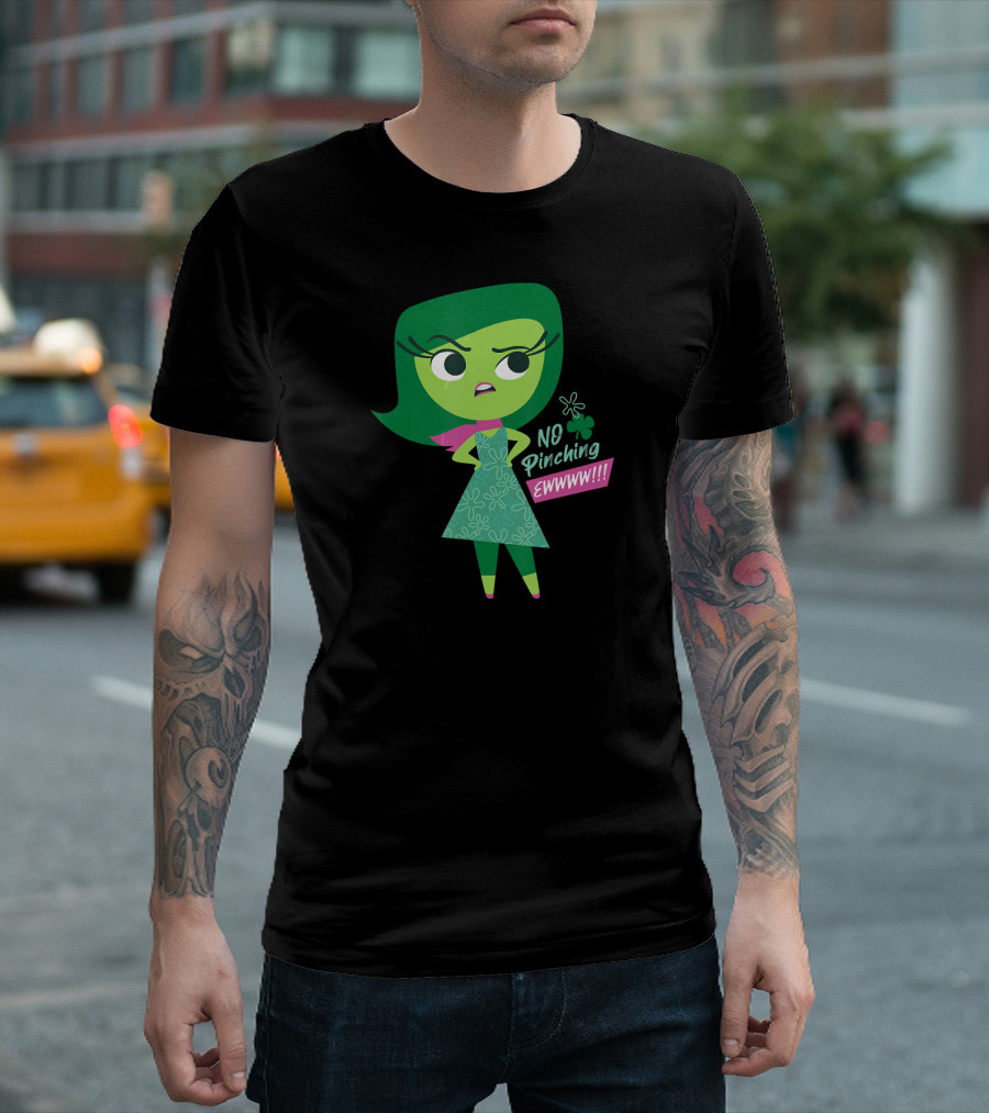 PIXAR Inside Out Disgust No Pinching Ewwww T-Shirt