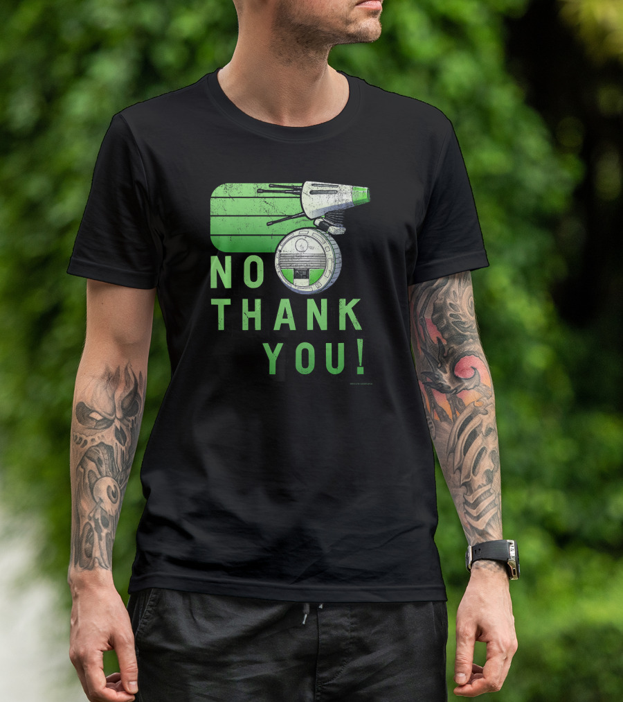 Star Wars The Rise Of Skywalker D O No Thank You Droid T-Shirt
