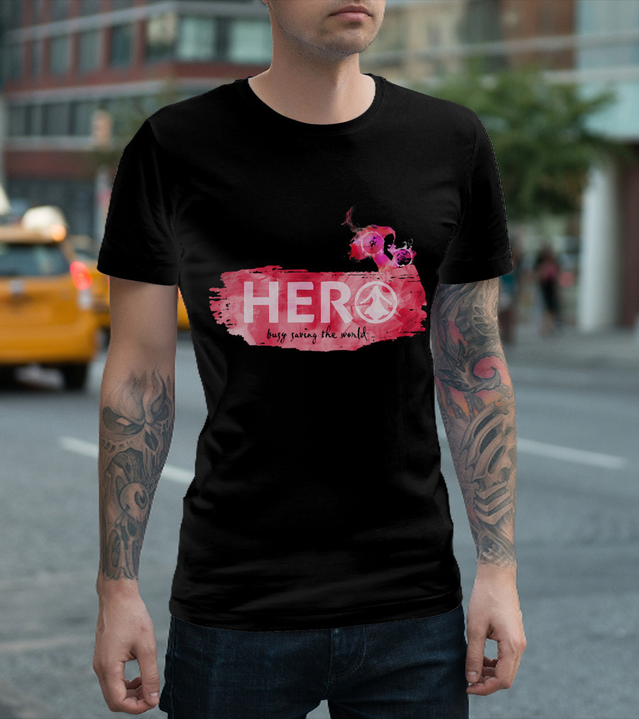 Scarlet Witch Hero Busy Saving the World Marvel T-Shirt