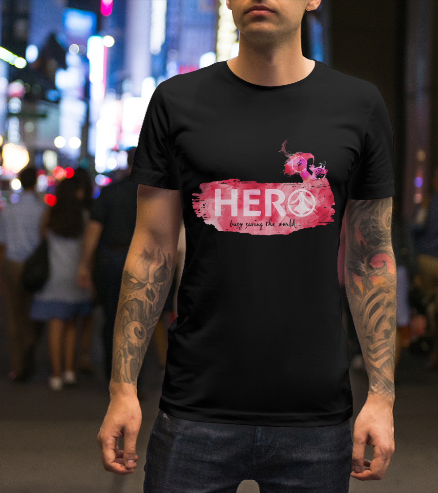 Scarlet Witch Hero Busy Saving The World Marvel T-Shirt