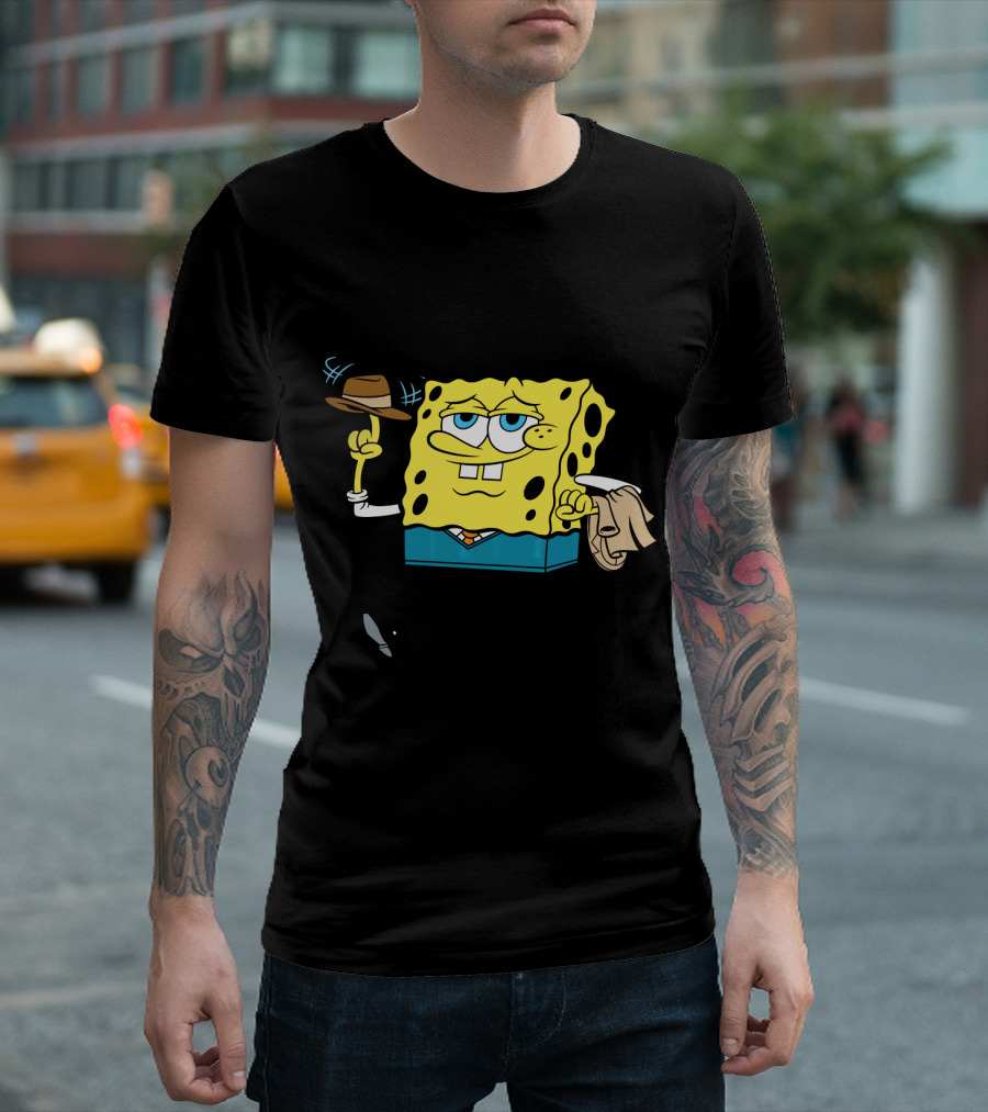 SpongeBob SquarePants Swag Fedora T-Shirt