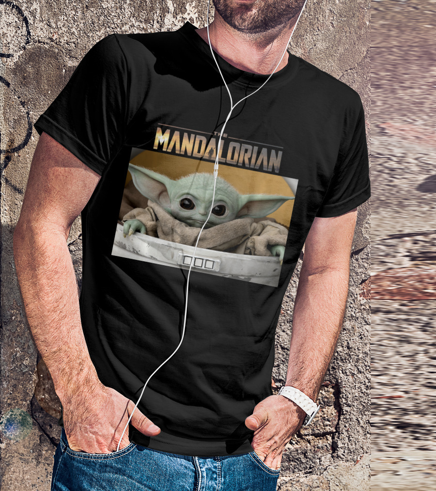 The Mandalorian The Child Baby Yoda In Pod T-Shirt