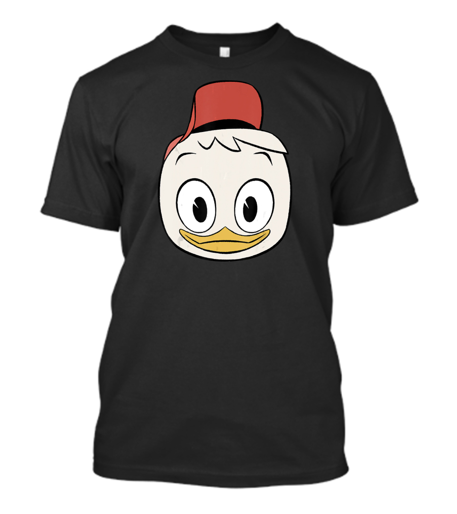 Disney DuckTales Huey Big Face Iconic Red Hat T-Shirt