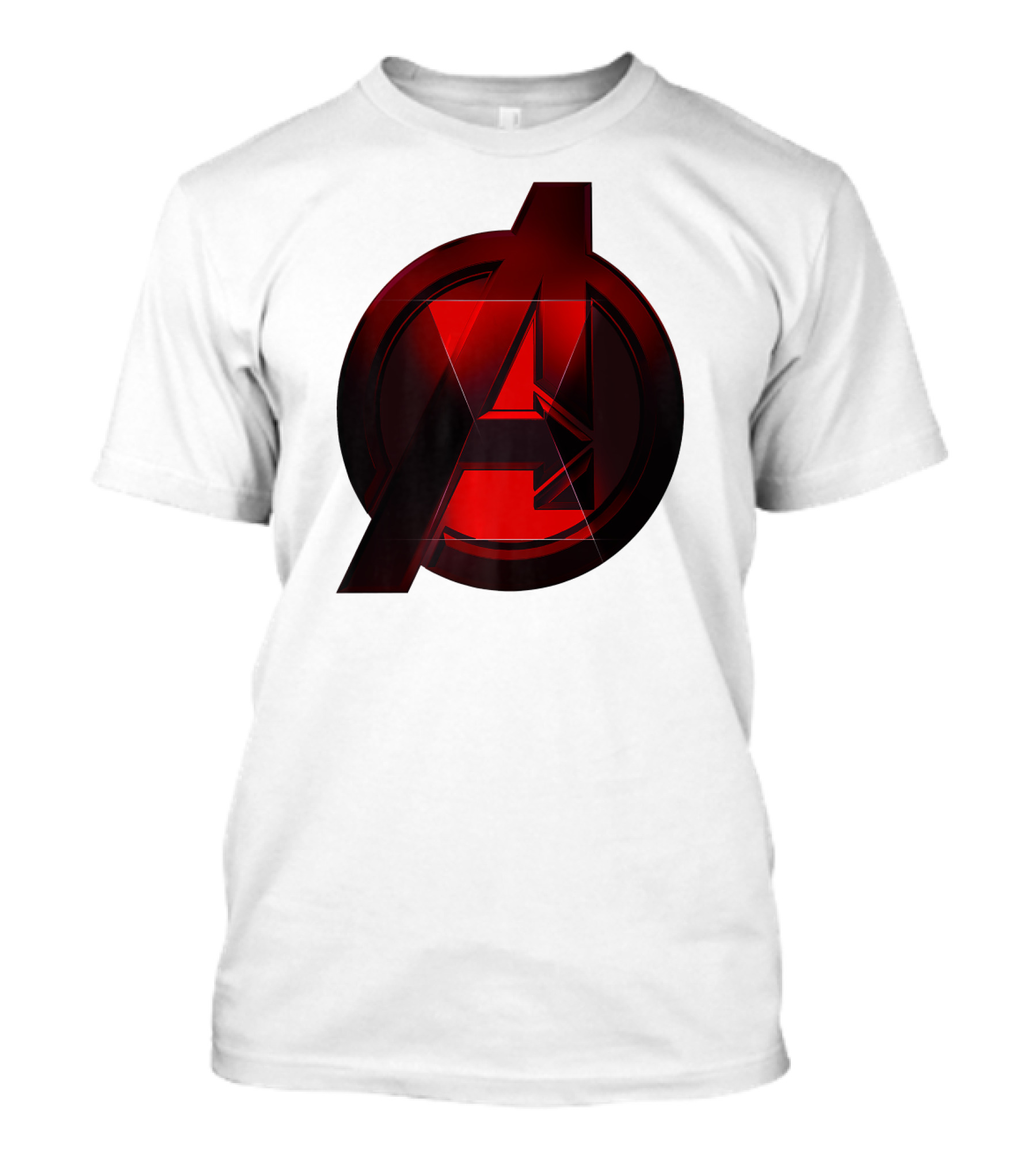 Black Widow Avengers Logo Marvel T-Shirt