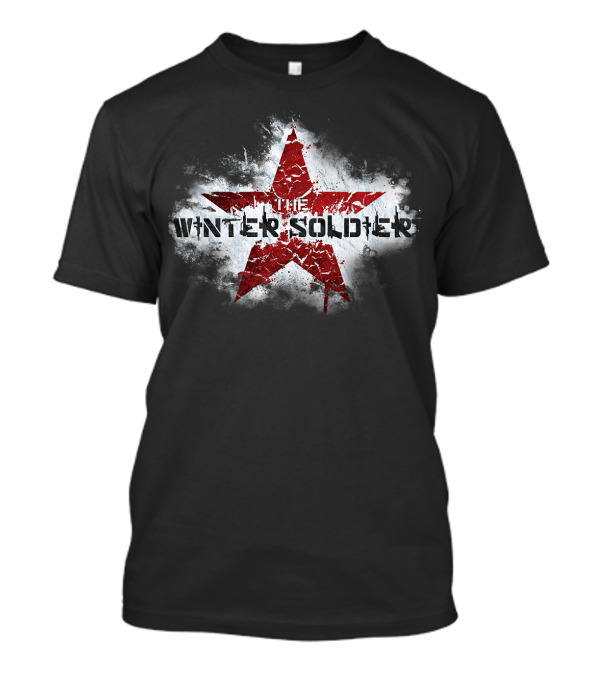 Marvel Captain America The Winter Soldier Red Star Emblem T-Shirt
