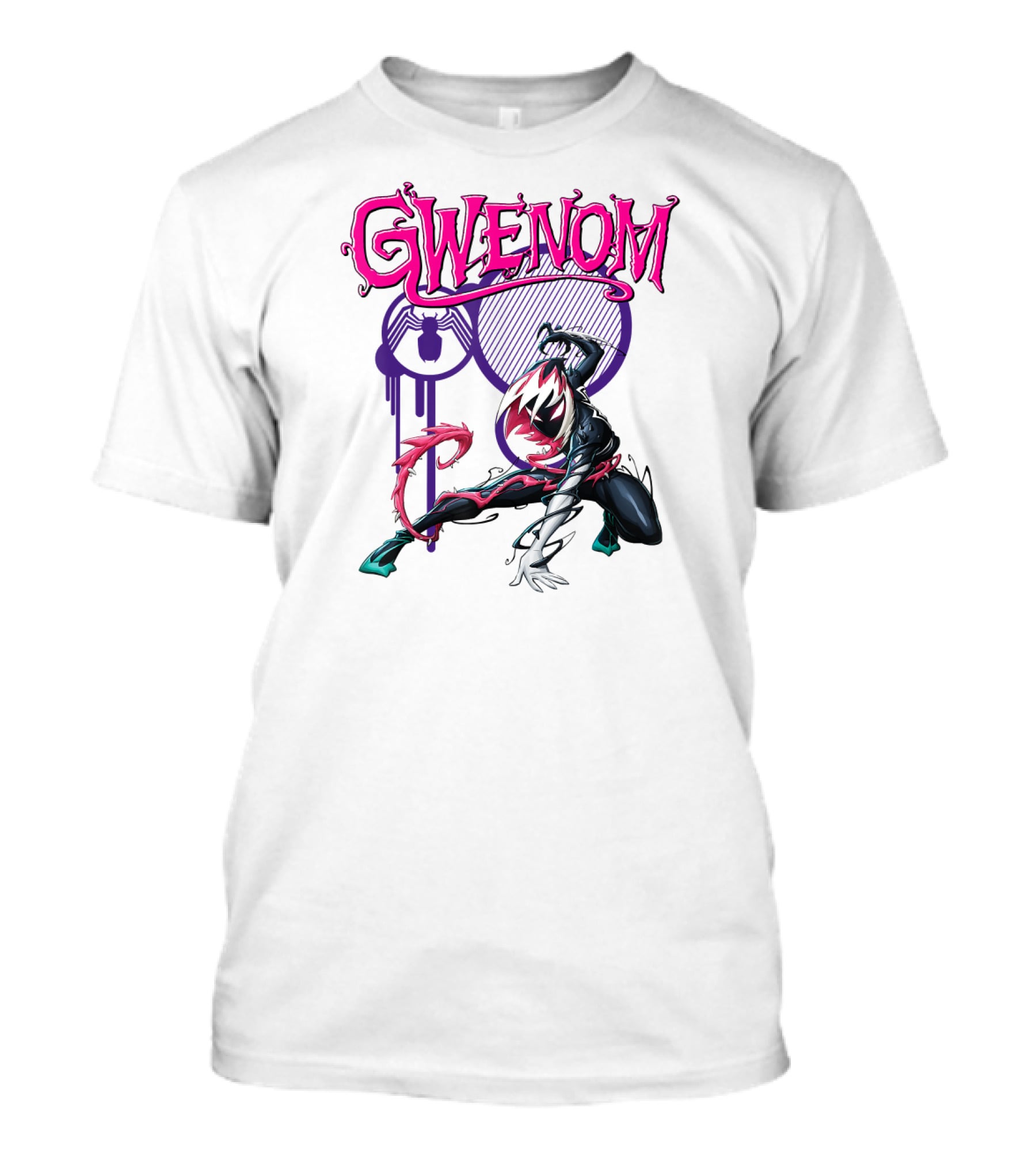 Marvel Spider-Man Maximum Venom Gwenom Dynamic Pose T-Shirt