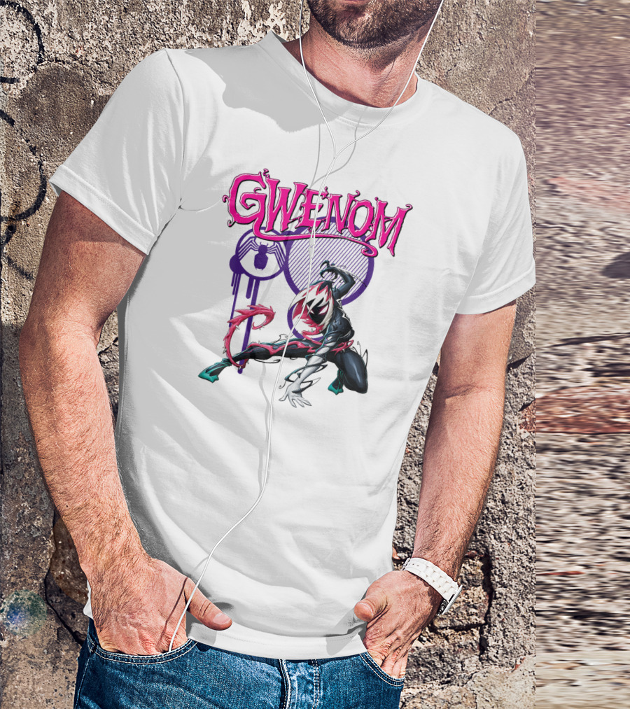 Marvel Spider-Man Maximum Venom Gwenom Dynamic Pose T-Shirt