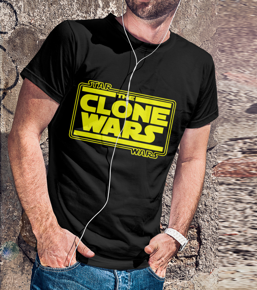 Star Wars The Clone Wars Yellow T-Shirt