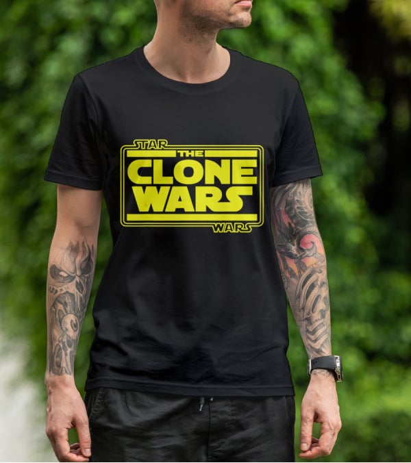 Star Wars The Clone Wars Yellow T-Shirt