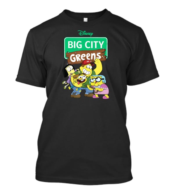 Disney Channel Big City Greens Characters Group Hug T-Shirt