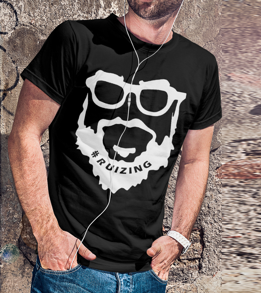 Ruizing Glasses Beard T-Shirt
