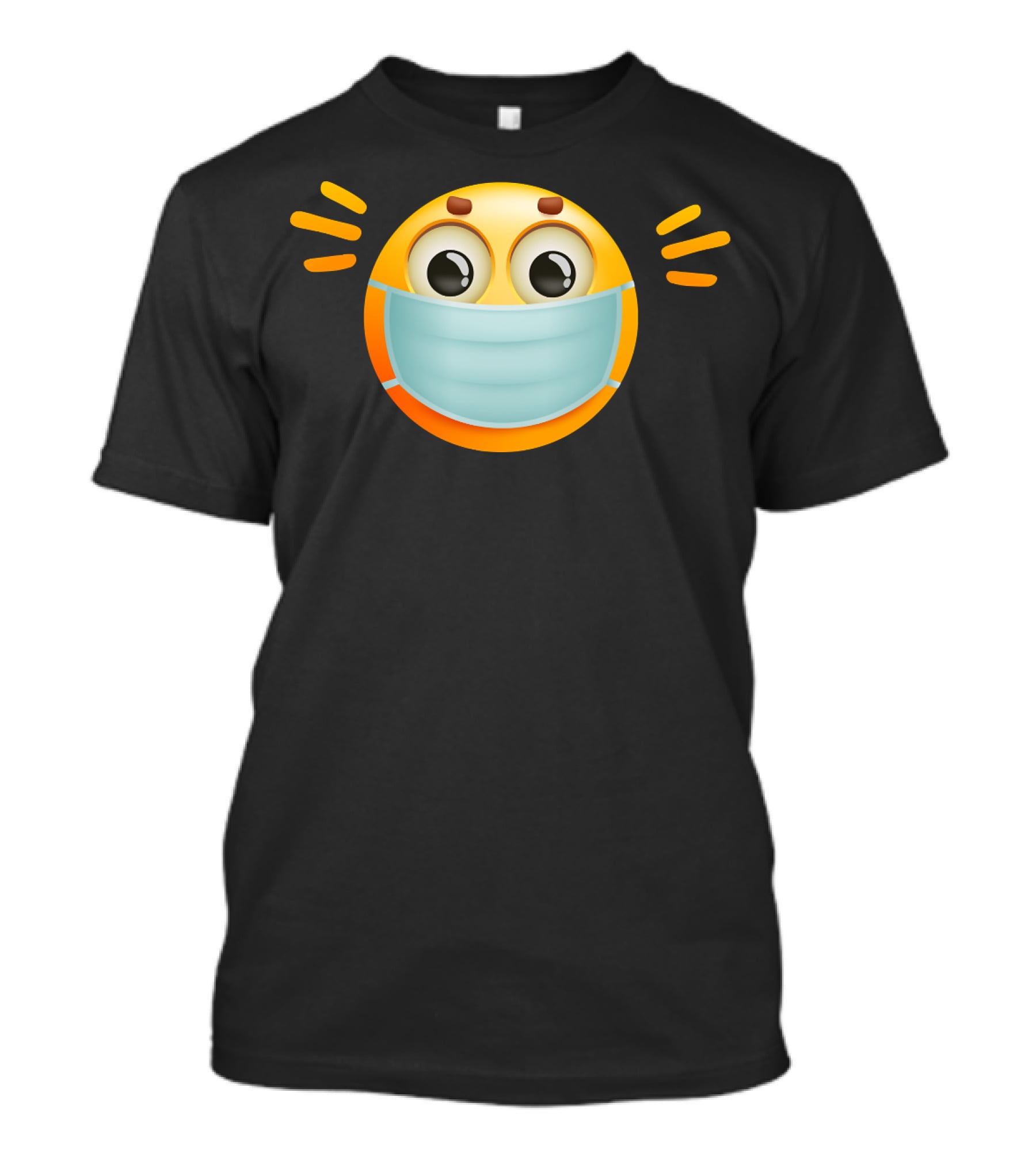 Face Mask Emoji Surgical Health T-Shirt