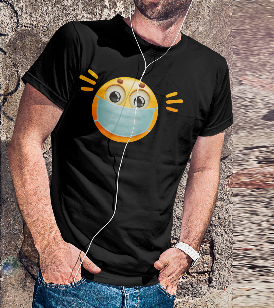Face Mask Emoji Surgical Health T-Shirt
