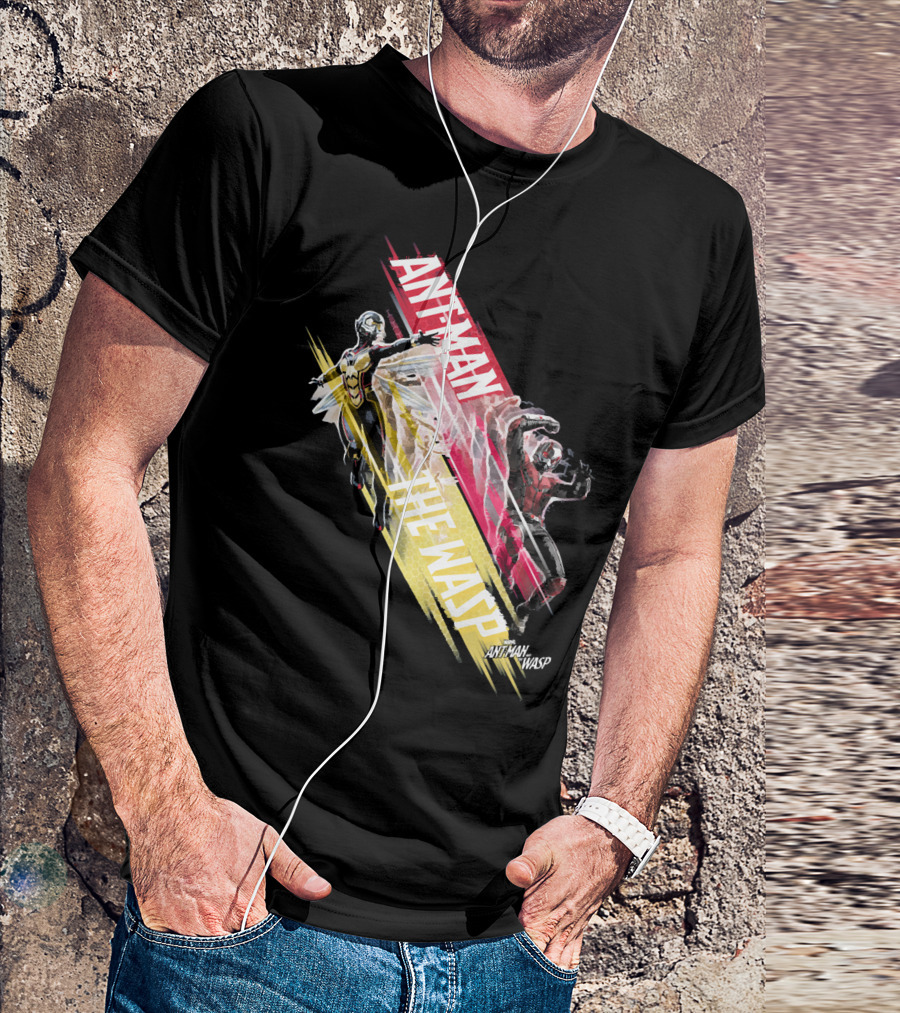 Ant-Man And The Wasp Marvel Official Artwork Dynamic Motion T-Shirt