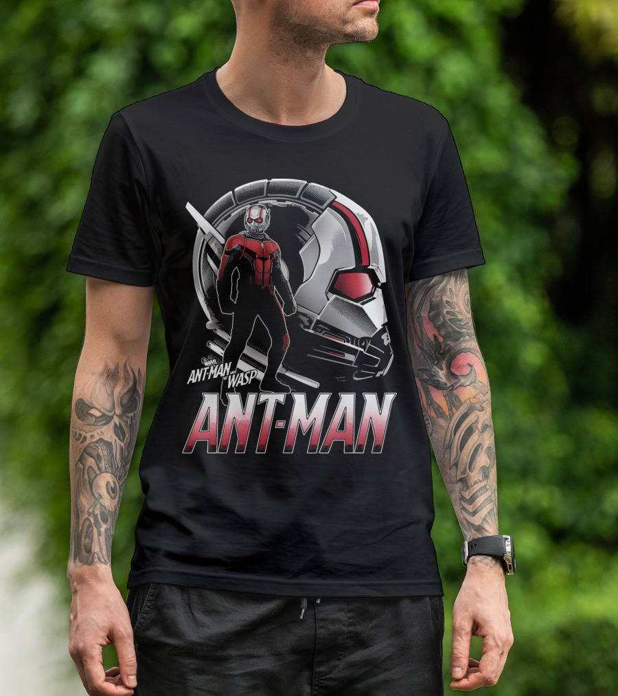 Marvel Ant-Man And The Wasp Helmet Profile T-Shirt