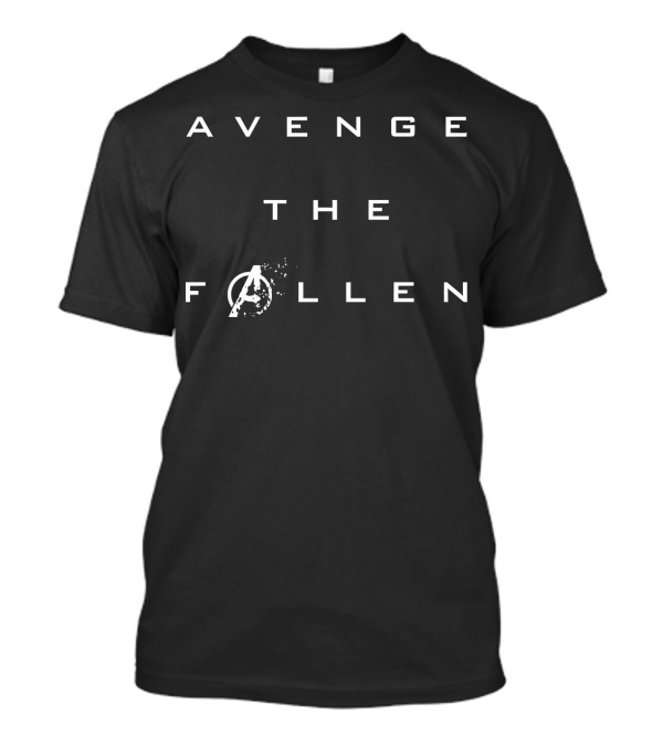 Marvel Avenge The Fallen Avengers Logo Infinity War Endgame T-Shirt