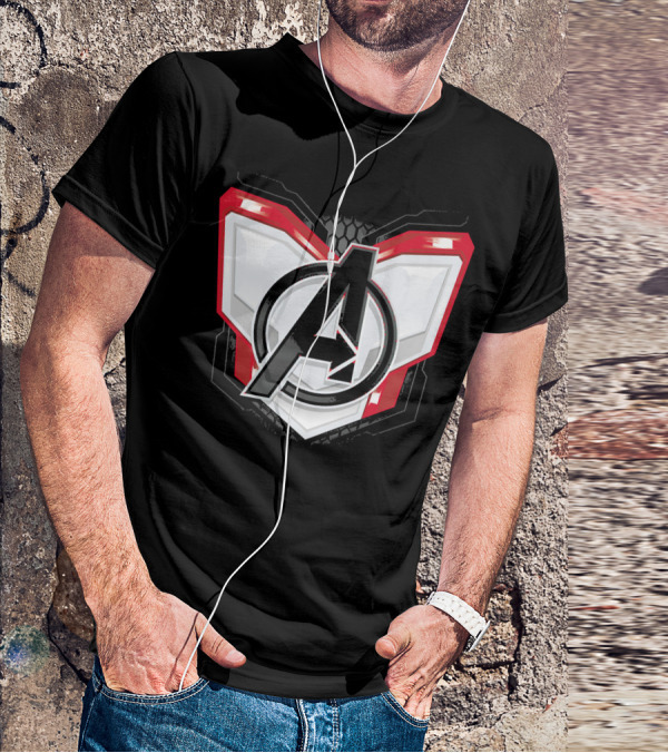 Avengers Logo Quantum Suit T-Shirt