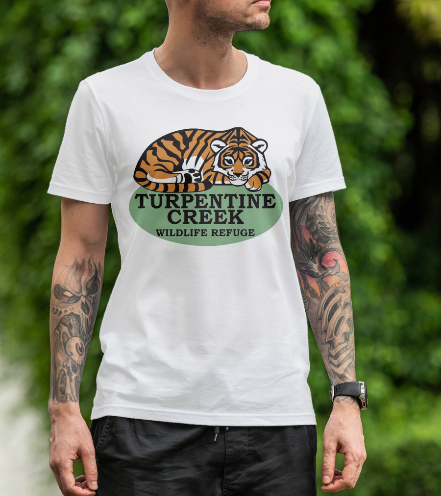 Tiger Turpentine Creek Wildlife Refuge T-Shirt