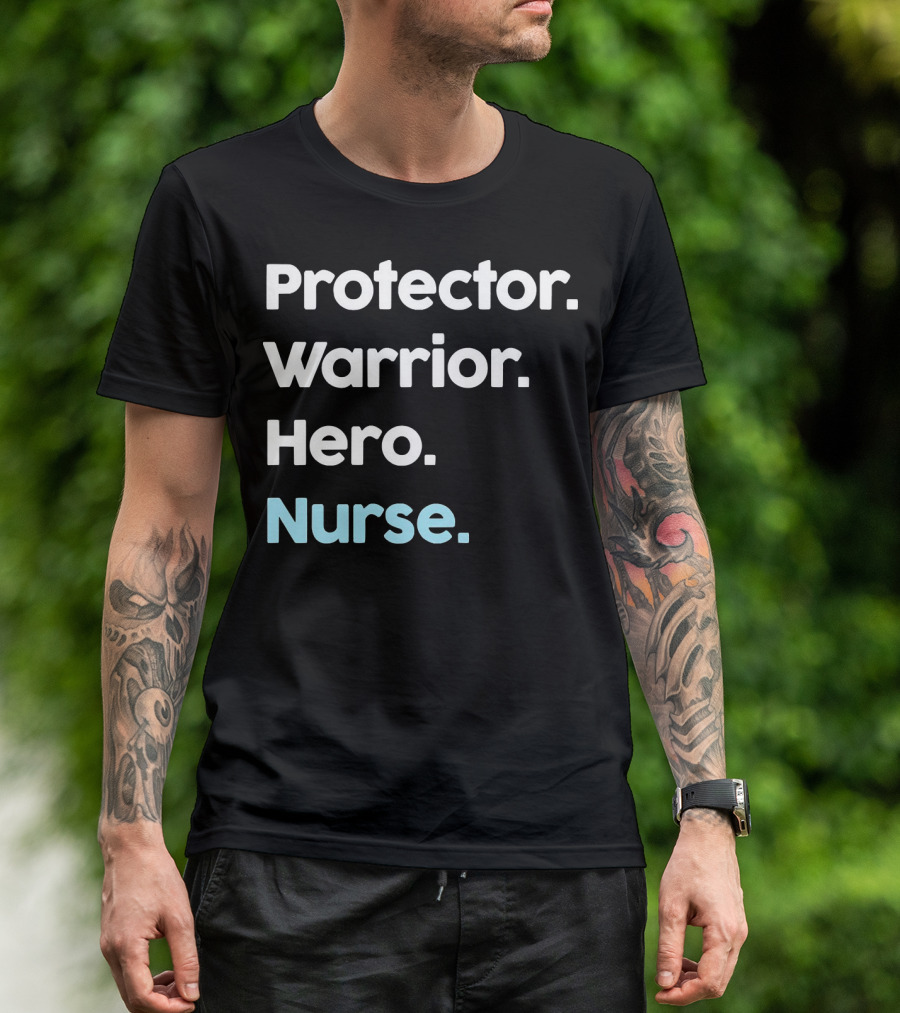 Protector Warrior Hero Nurse Classic Ladies T-Shirt