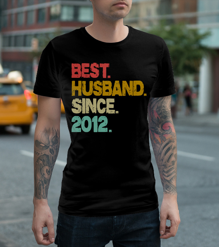 Best Husband Since 2012 T-Shirt