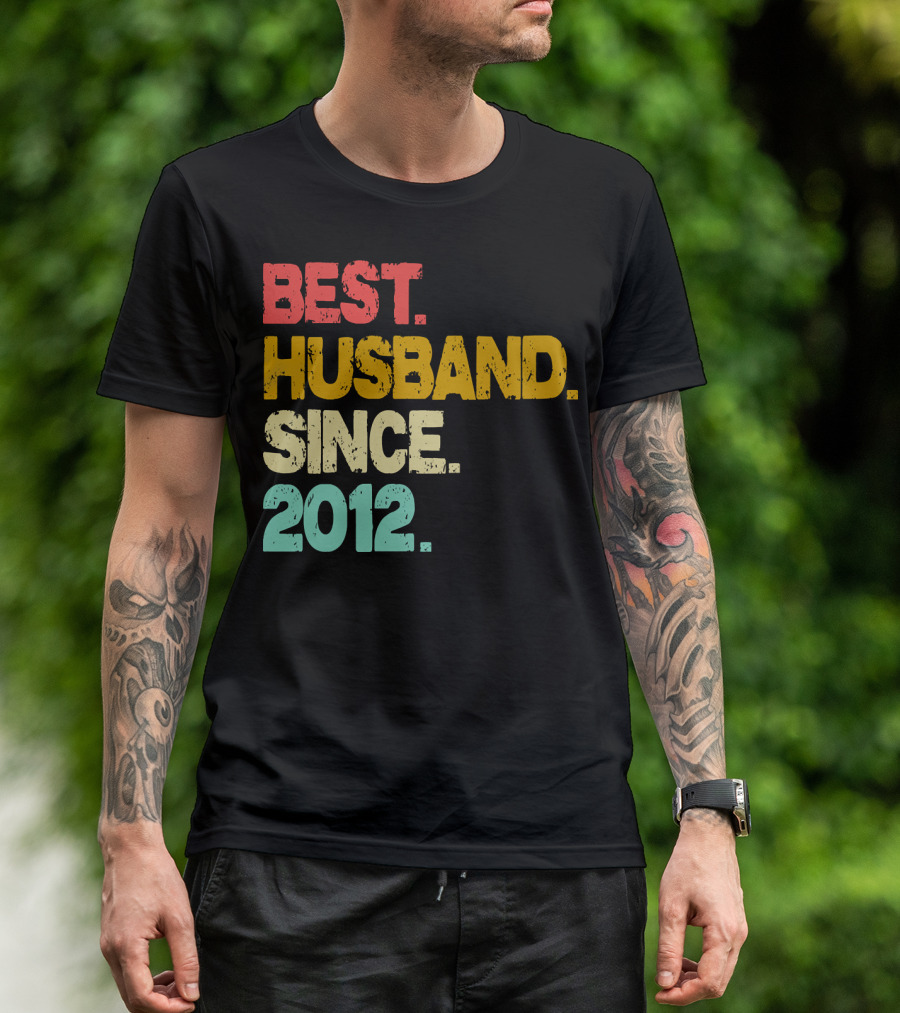 Best Husband Since 2012 T-Shirt