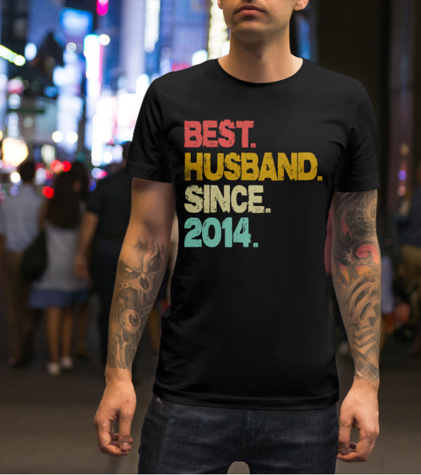 Best Husband Since 2014 T-Shirt