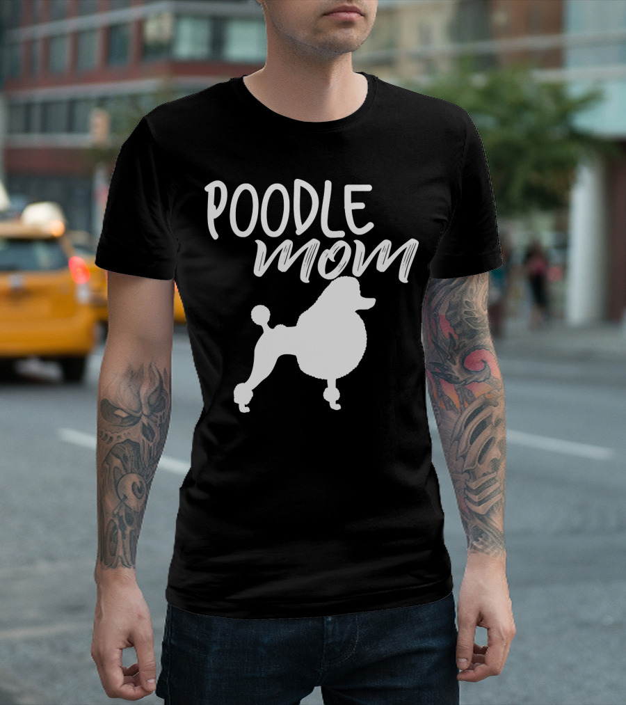 Poodle Mom Silhouette 197 T-Shirt