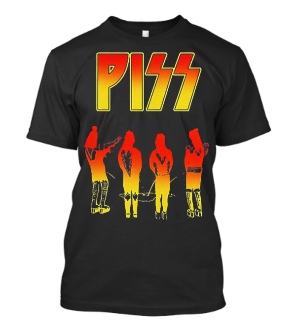 Piss Band Parody Silhouette Boys T-Shirt
