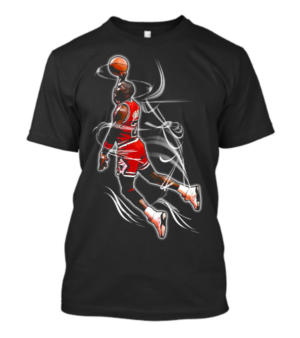 Michael Jordan Air Dunk Iconic Basketball Moment T-Shirt