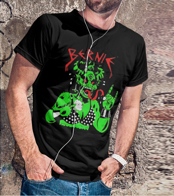 Bernie Sanders Metal Green Satan Symbolic T-Shirt