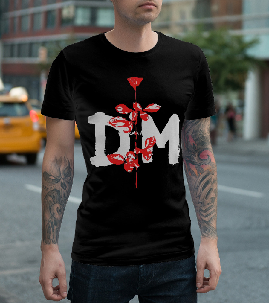 Depeche Mode Red Rose DM T-Shirt