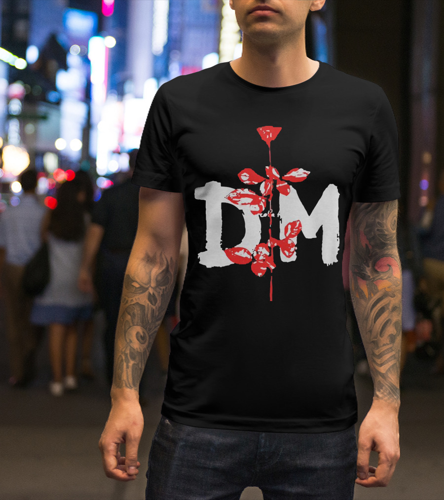 Depeche Mode Red Rose DM T-Shirt
