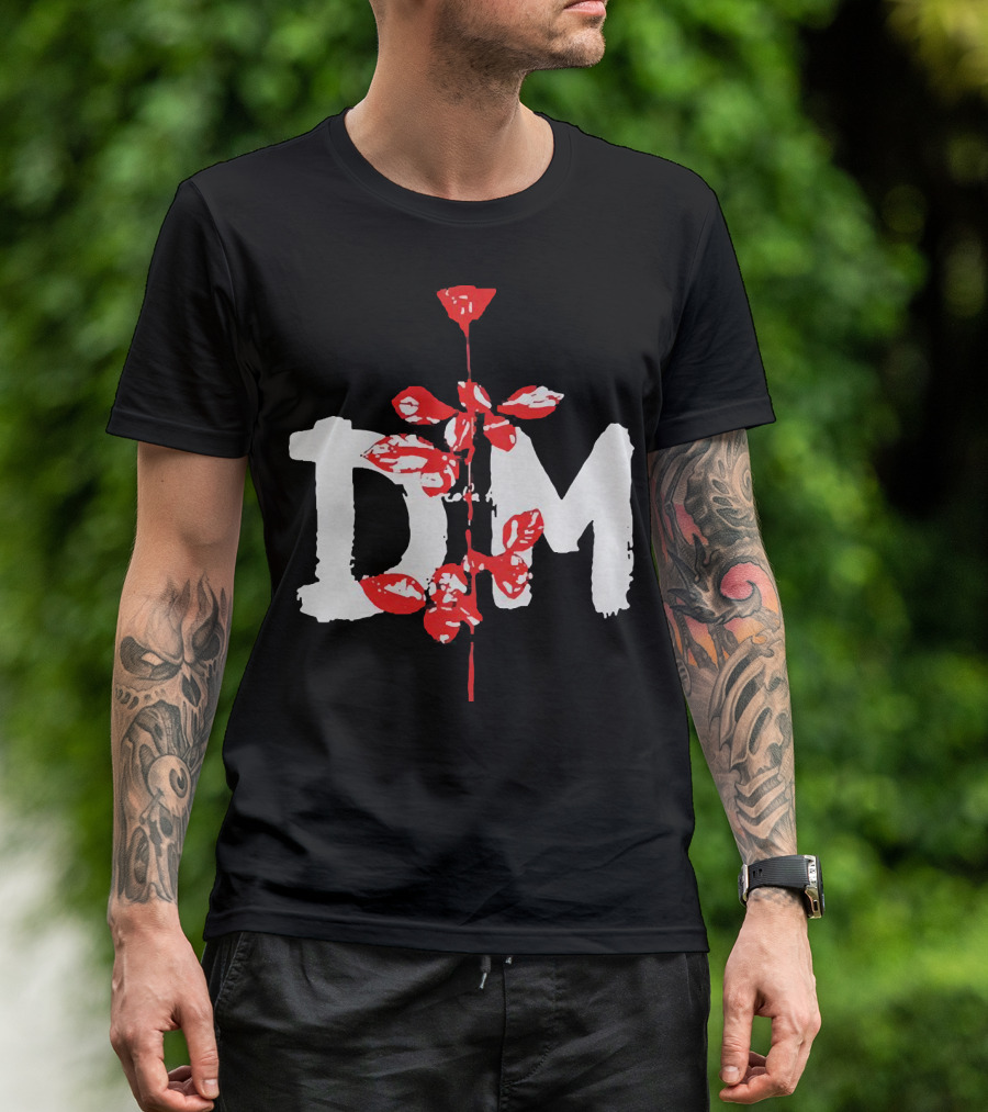 Depeche Mode Red Rose DM T-Shirt