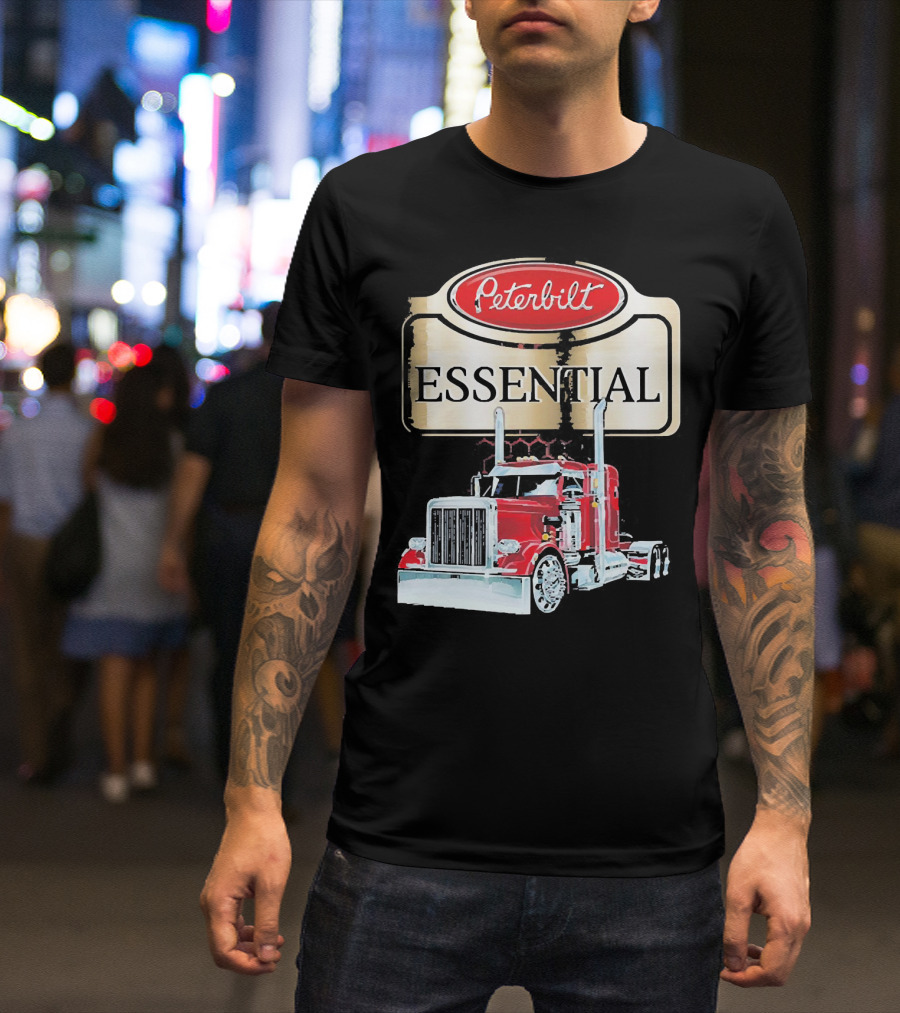 Peterbilt Essential Red Truck T-Shirt