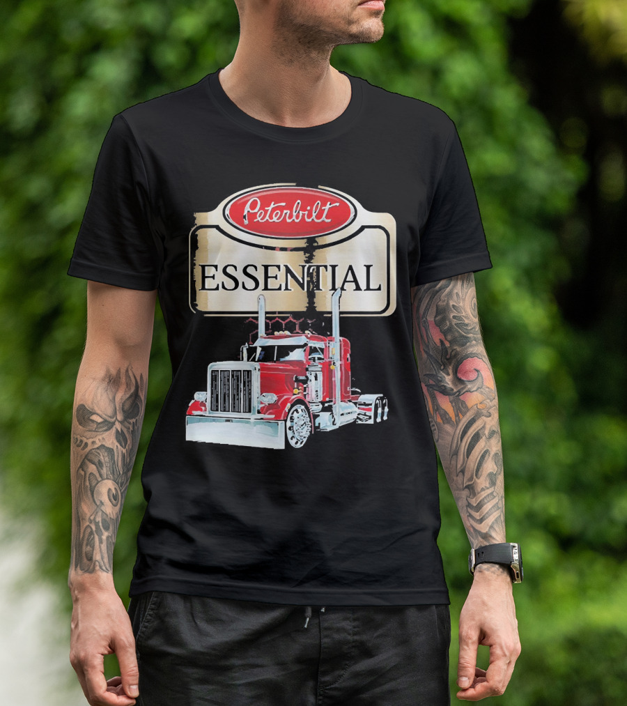 Peterbilt Essential Red Truck T-Shirt